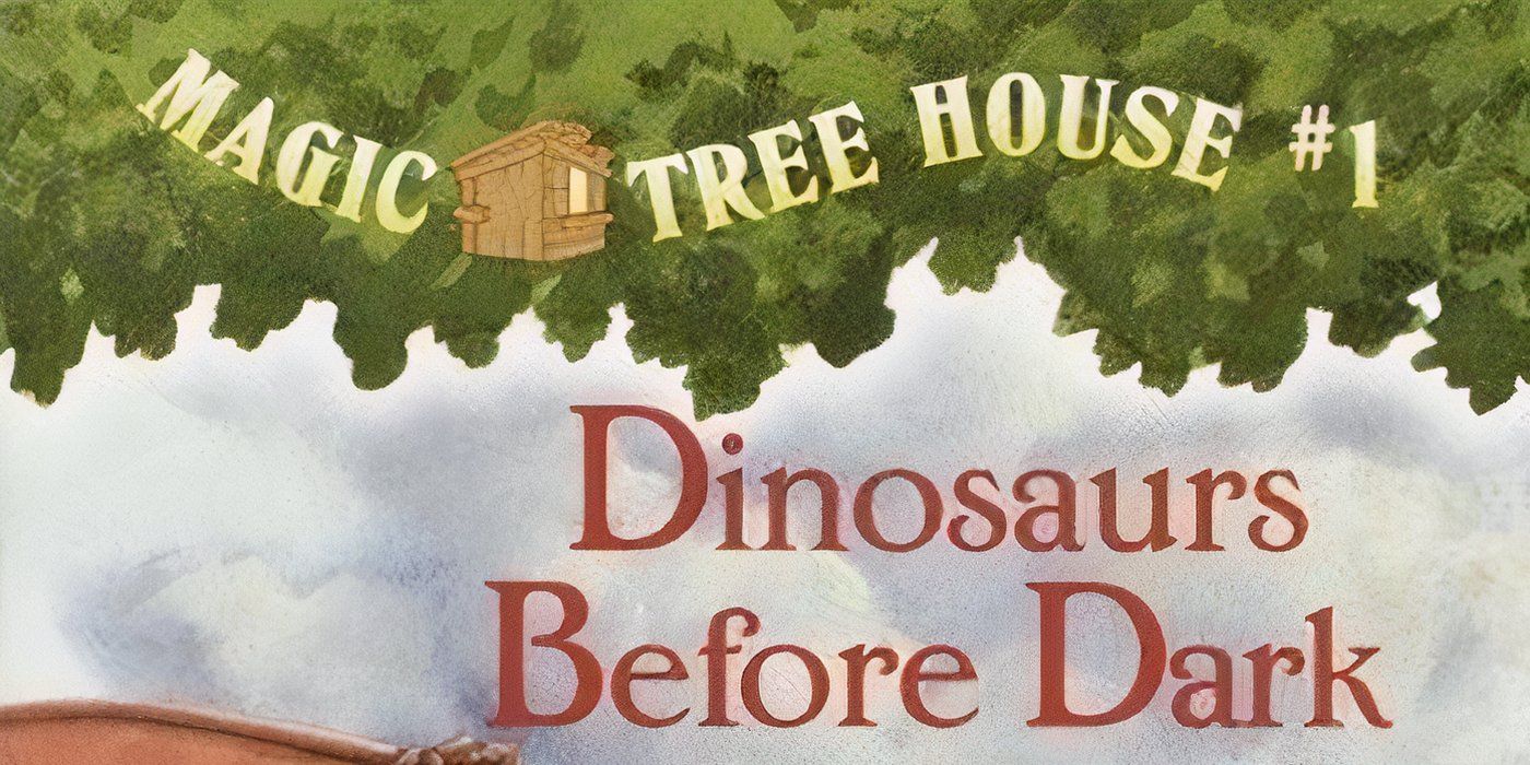 The cover of Dinosaurs Before Dark - The Magic Treehouse