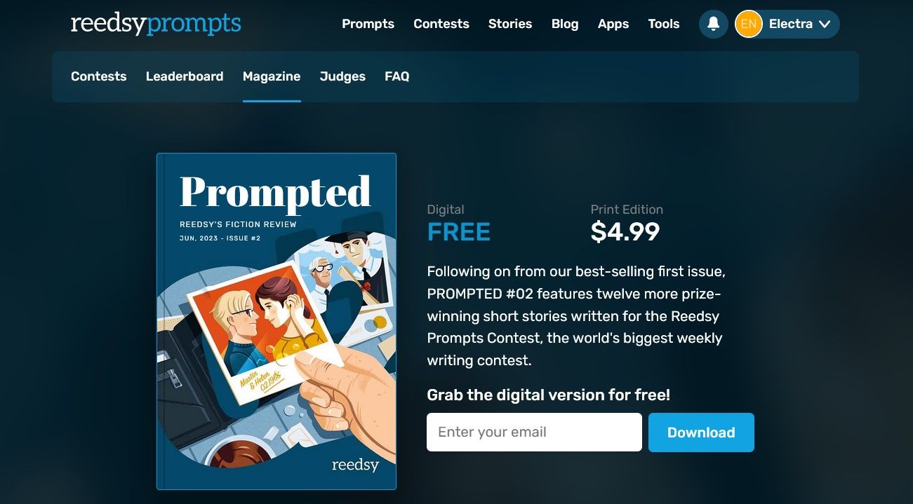 Download and Purchase Options for Prompted Edition