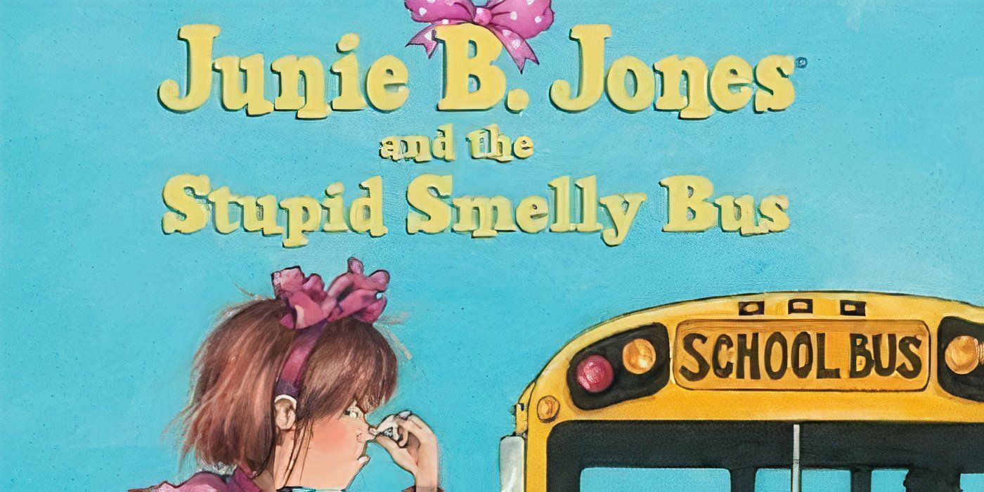 The cover of Junie B. Jones and the Stupid Smelly Bus