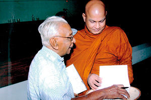 An enlightening evening with Gunadasa Amarasekera