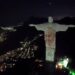 In Brazil the iconic Christ the Redeemer statue lights up to honour the Pope’s new book (Video)