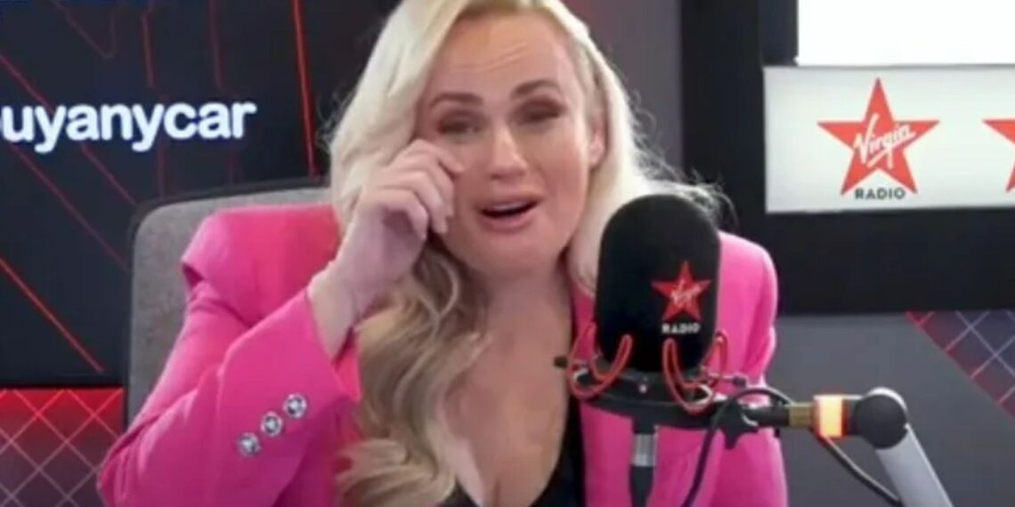 Rebel Wilson breaks down in tears in emotional Virgin Radio interview with Chris Evans
