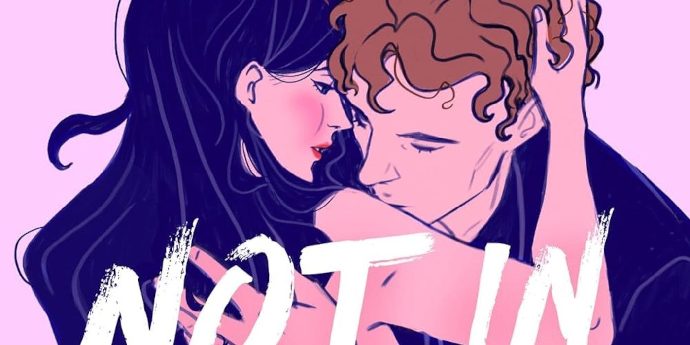 Not In Love Cover featuring a woman and a man hugging