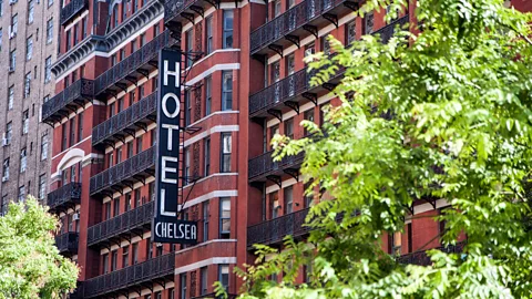 Yevgenia Gorbulsky/Alamy Mark Twain, Arthur Miller, Dylan Thomas, Bob Dylan and Jack Kerouac were all regulars at The Chelsea (Credit: Yevgenia Gorbulsky/Alamy)