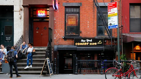 Robert K Chin - Storefronts/Alamy KGB Bar has been a NYC literary institution since it hosted Beat Generation poets and writers (Credit: Robert K Chin - Storefronts/Alamy)