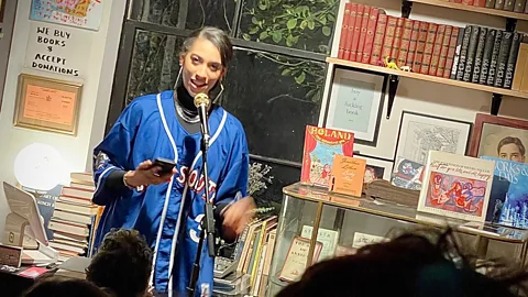 Tony Perrottet Black Spring Books in Williamsburg has a speakeasy vibe and frequent readings (Credit: Tony Perrottet)