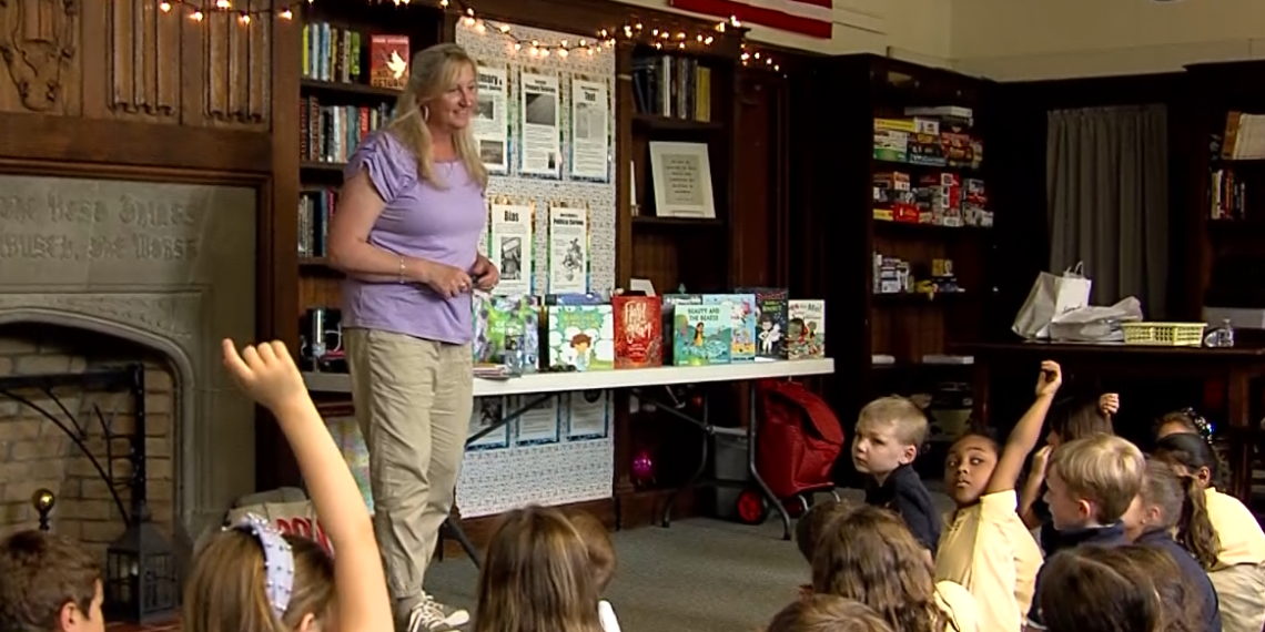 National children’s book author hosts writing workshop