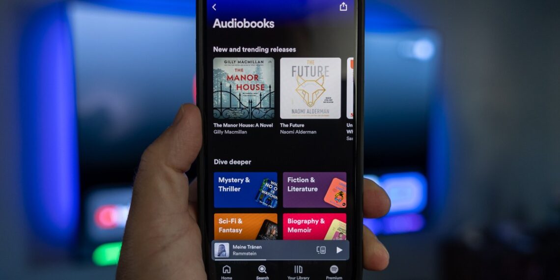 Spotify Premium adds 200,000 free audiobooks for U.S. subscribers