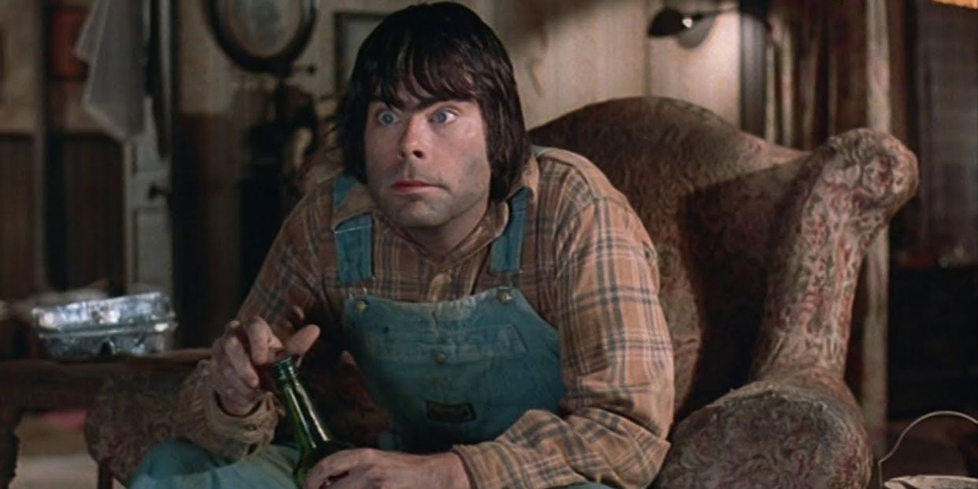 Stephen King as Jordy verrill in Creepshow