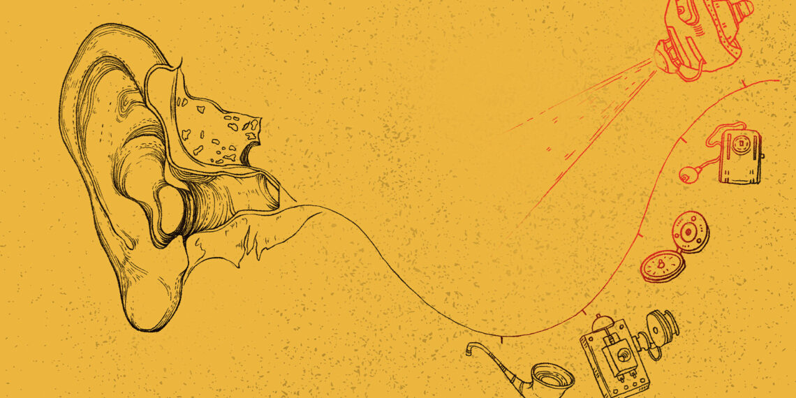 jiminie ha’s book design traces a tale of hearing loss & punk rock