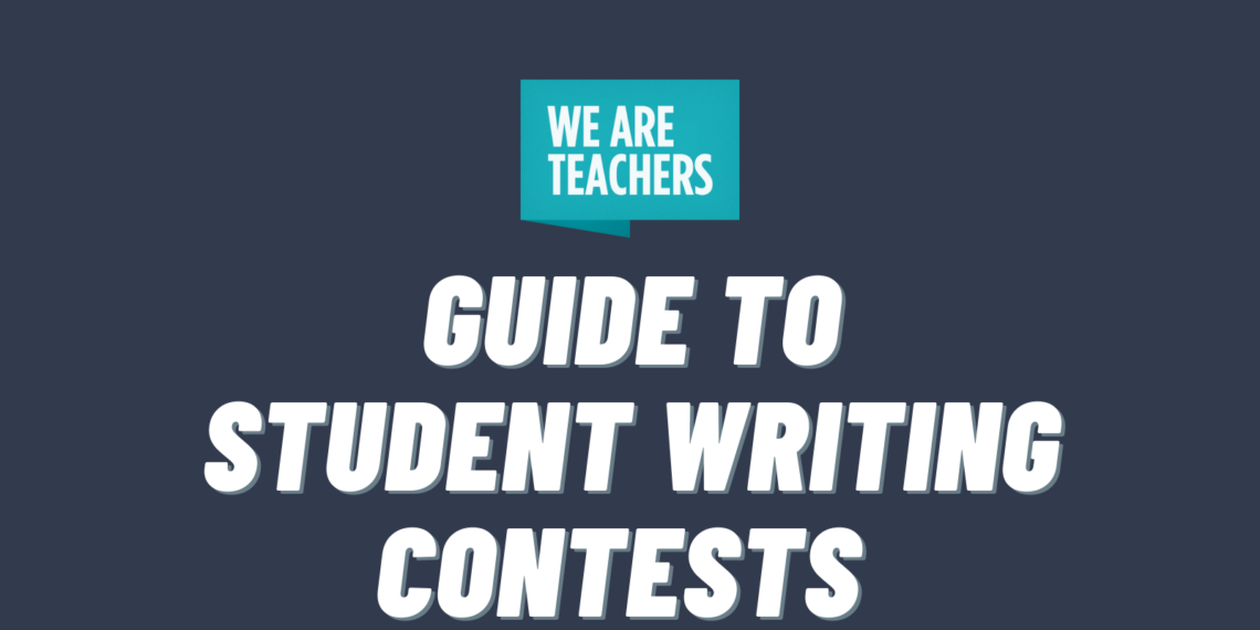 The Big List of Student Writing Contests for 2023-2024
