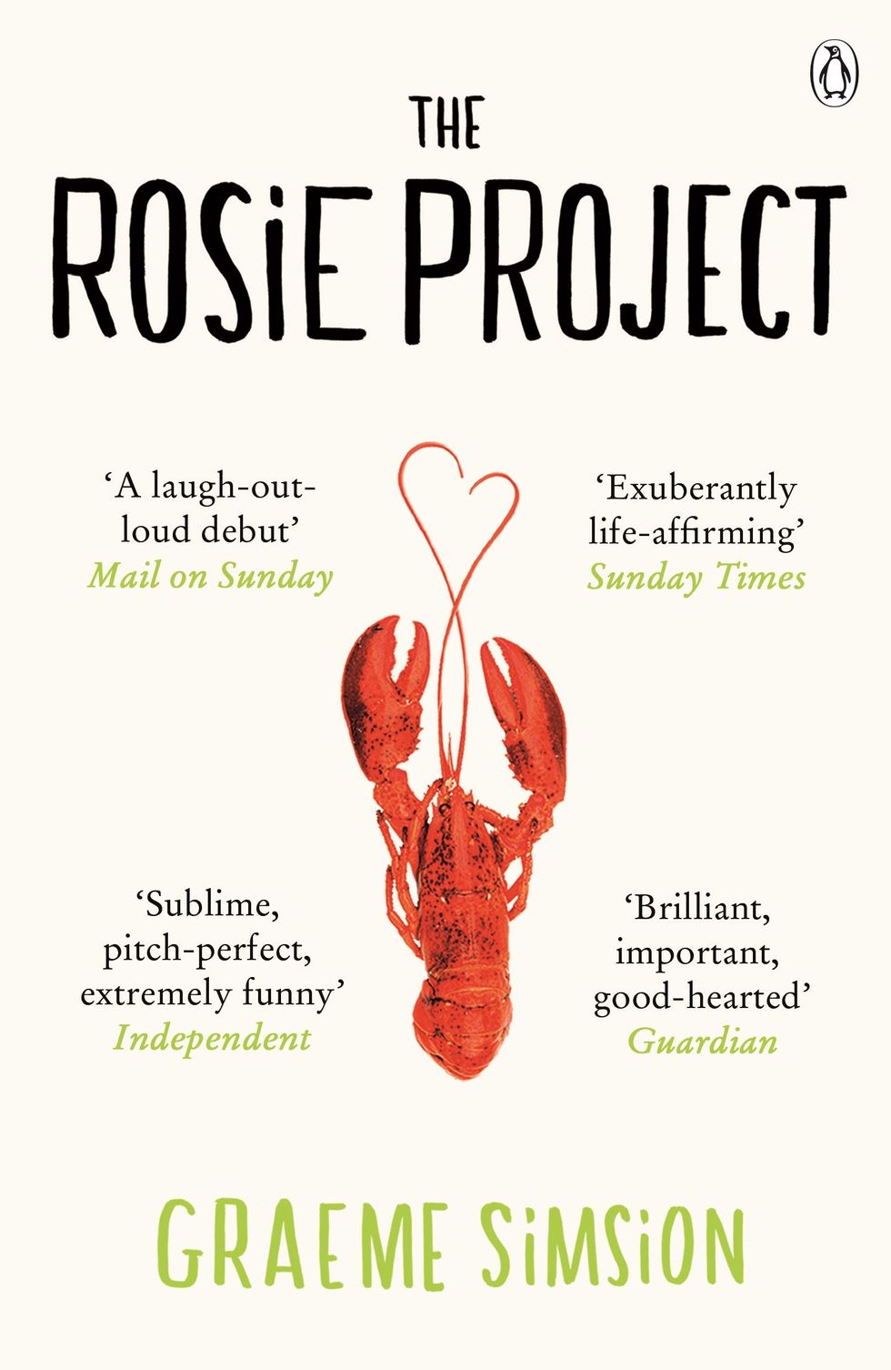The Rosie Project by Graeme Simsion Best feel-good books