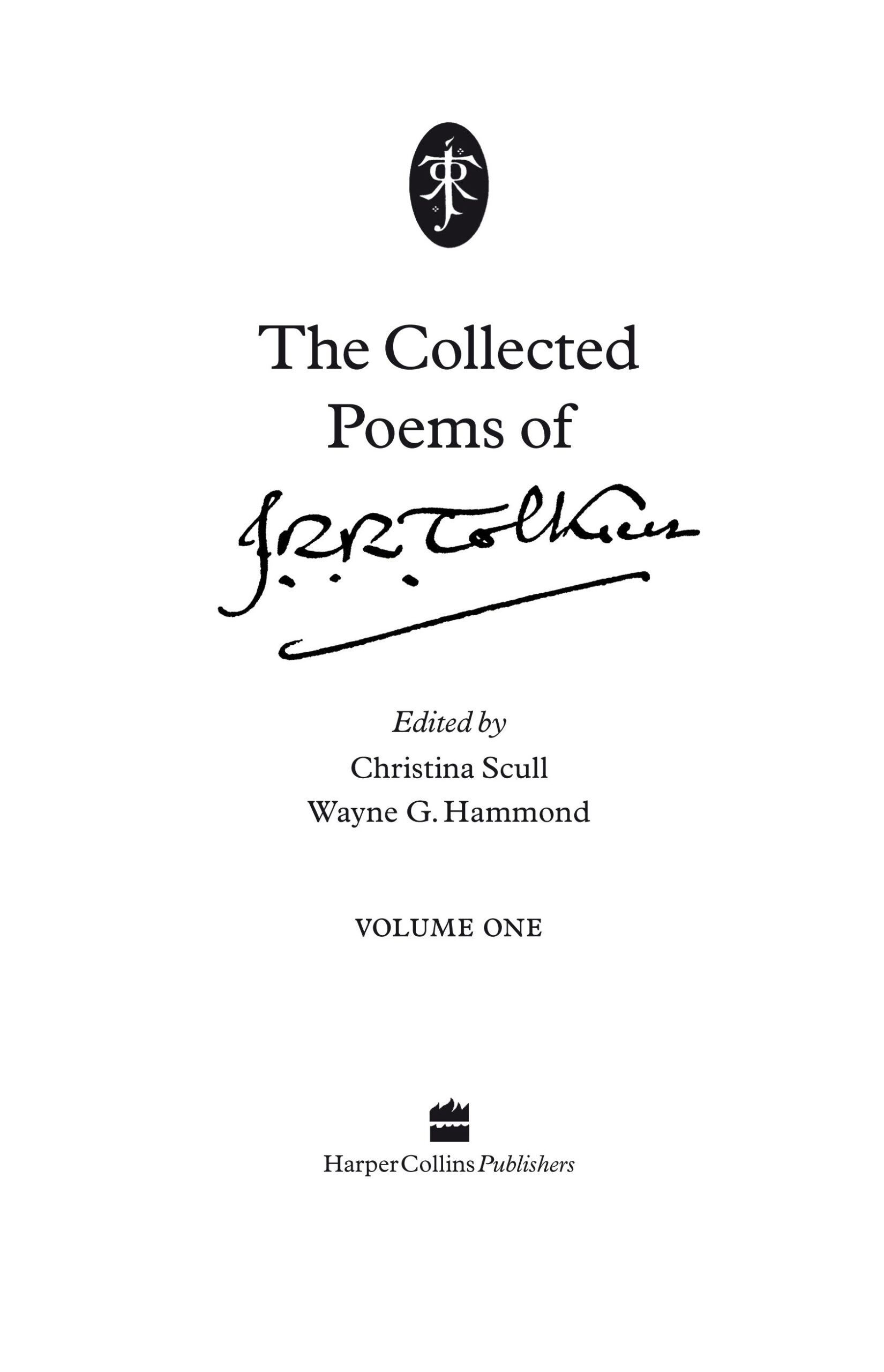 “The Collected Poems of J. R. R. Tolkien” “The Collected Poems of J. R. R. Tolkien”
