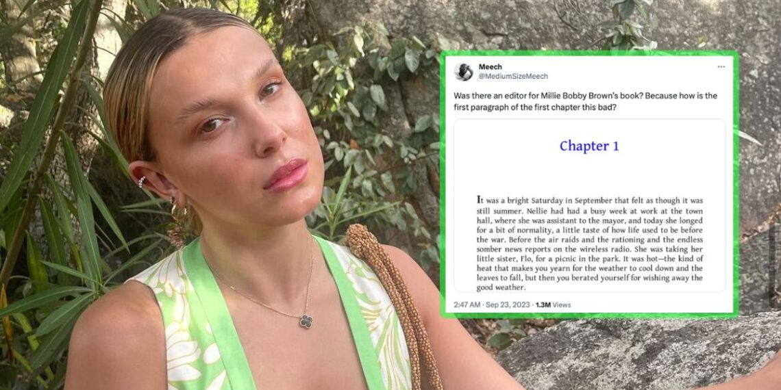The reviews are in for Millie Bobby Brown’s new book and they’re savage