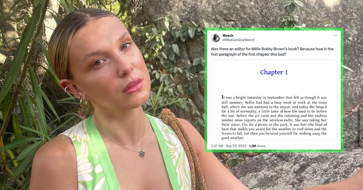 The reviews are in for Millie Bobby Brown’s new book and they’re savage