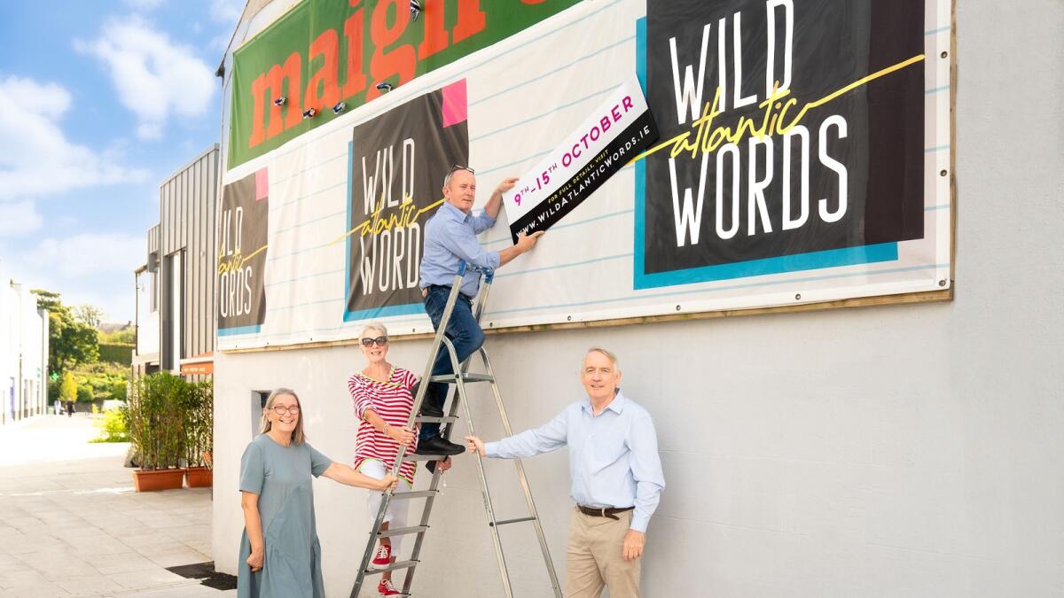 Impressive line-up for Mayo’s Wild Atlantic Words literary festival