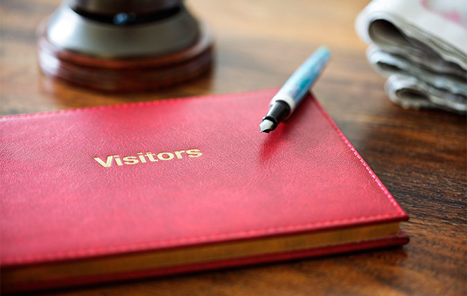 What to write – and what NOT to write – in a visitors’ book