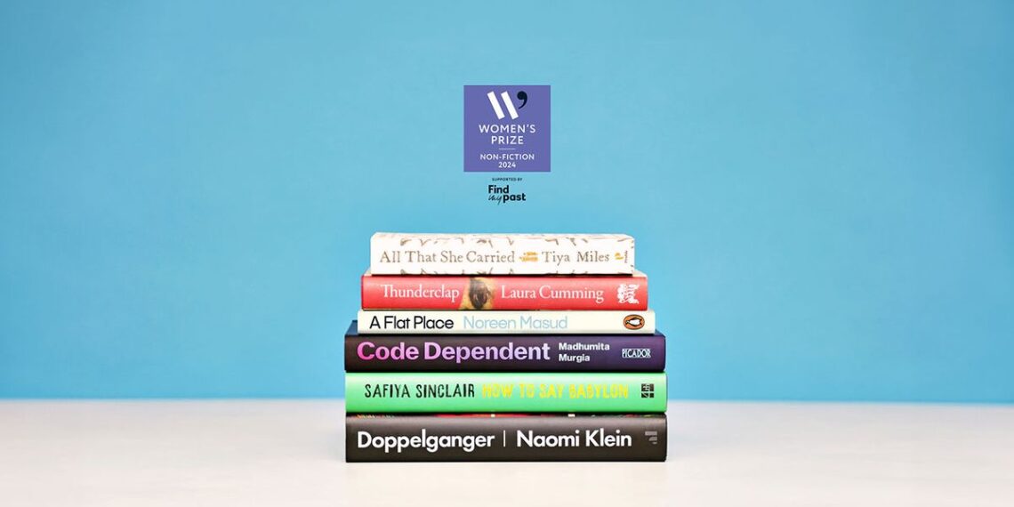 First ever Women’s Prize for Non-Fiction shorlist announced