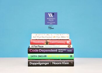 First ever Women’s Prize for Non-Fiction shorlist announced