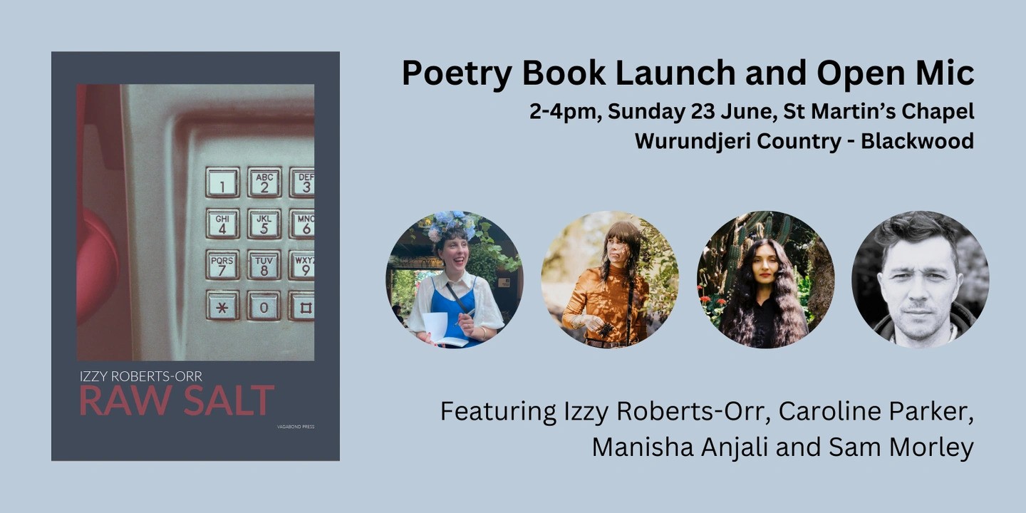 Raw Salt Poetry Book Launch and Open Mic
