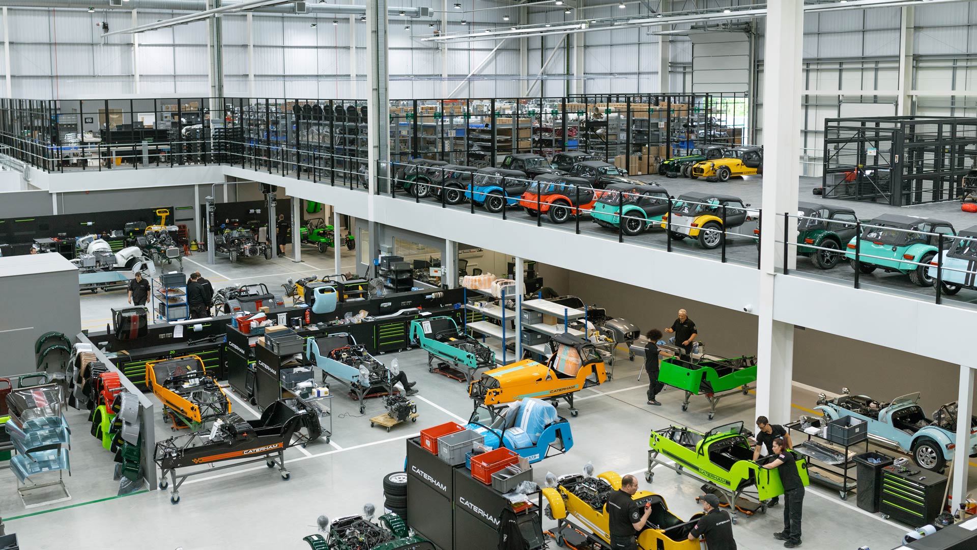 New Caterham Dartford Factory