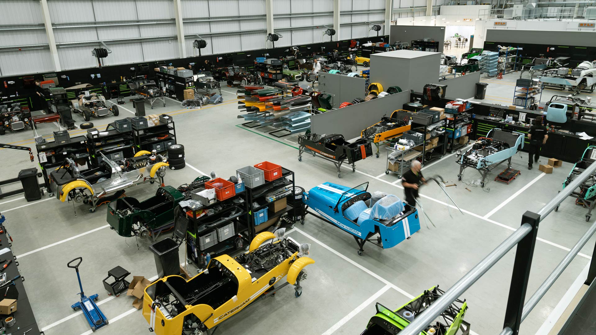 New Caterham Dartford Factory