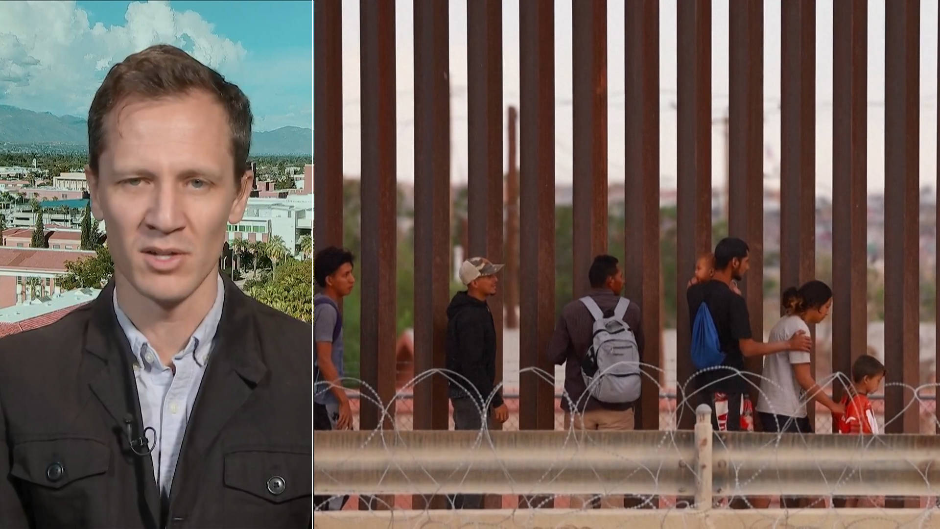 “The Case for Open Borders”: Journalist John Washington on New Book & Biden Asylum Ban