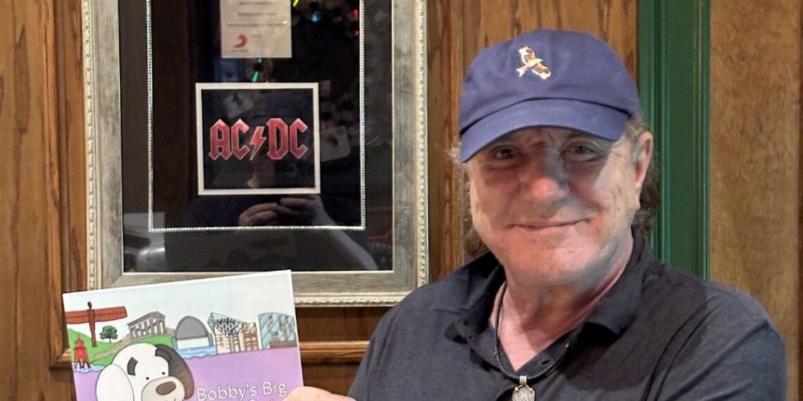 ACDC’s Brian Johnson works with Newcastle hospital to narrate new book for children