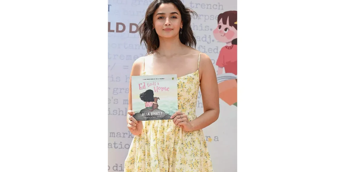 Alia Bhatt Debuts as Author with Children’s Book Series