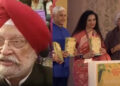 Union Minister Hardeep Singh Puri Attends His Wife’s Book Launch at Jaipur Literature Fest Union Minister Hardeep Singh Puri Attends His Wife’s Book Launch at Jaipur Literature Fest
