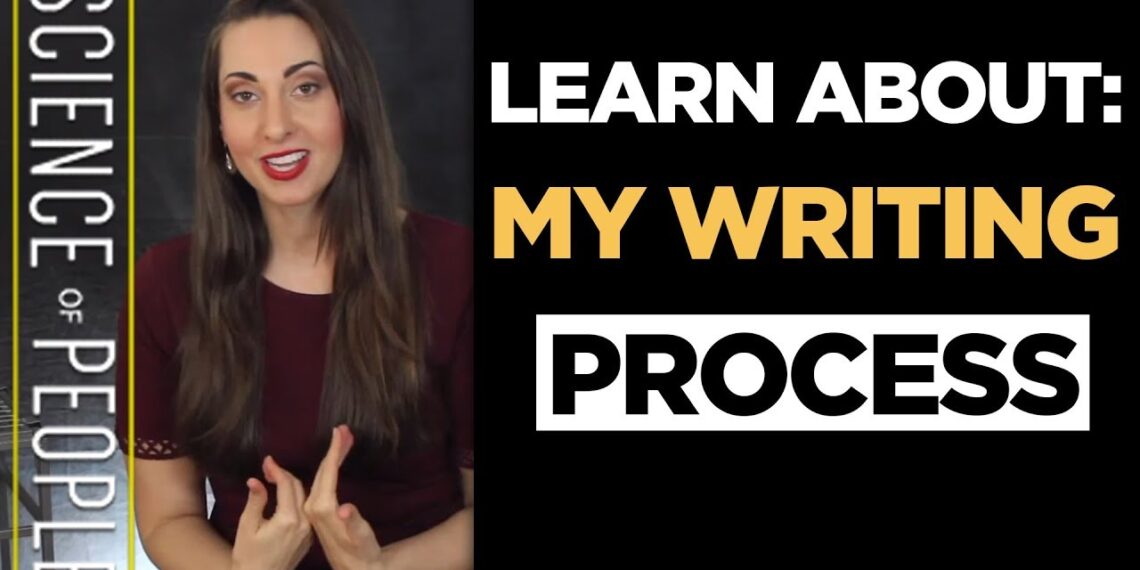How to Write a Book: My Writing Process