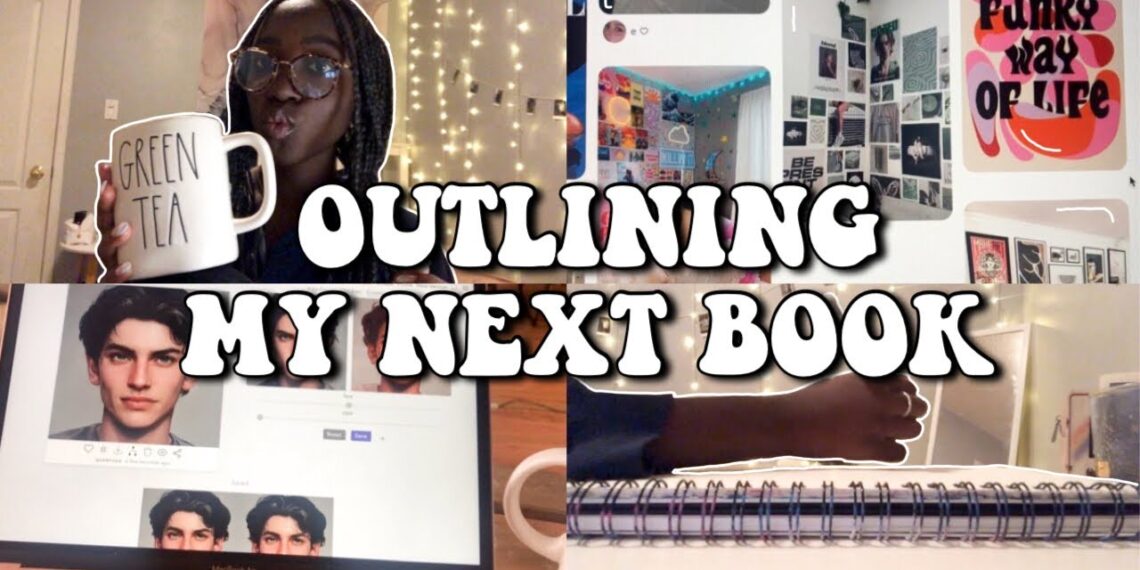 brainstorming and outlining my new novel!! // writing vlog