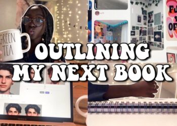 brainstorming and outlining my new novel!! // writing vlog