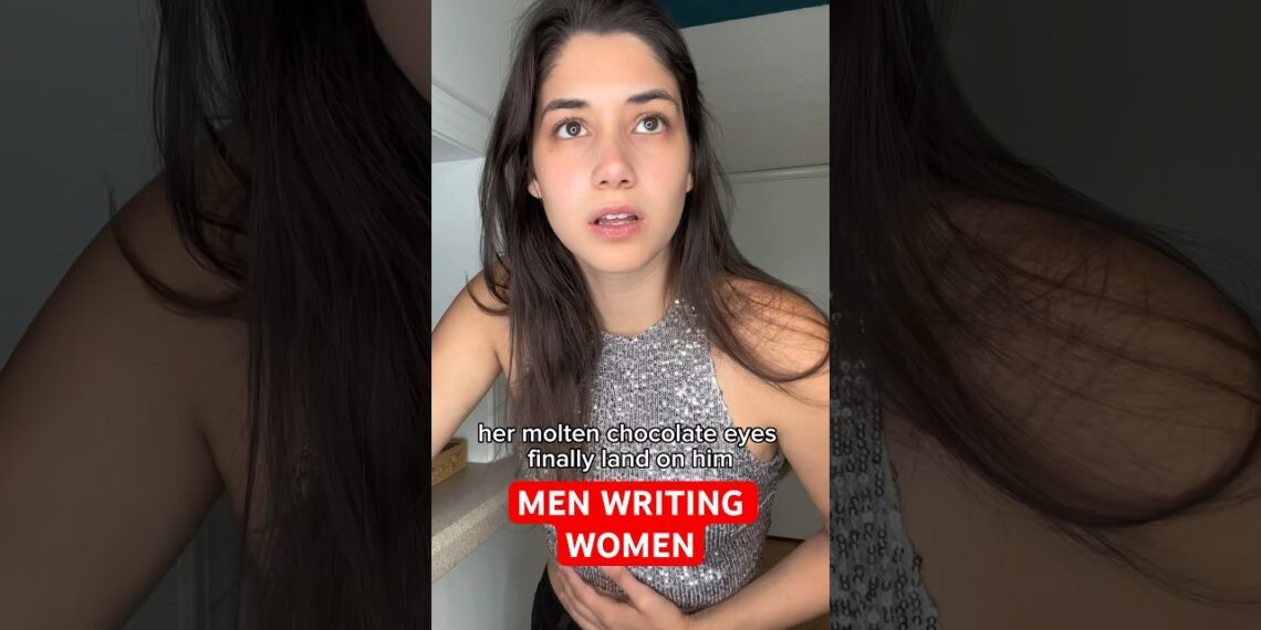 MEN WRITING WOMEN | #menwritingwomen #booktube #satire #shorts