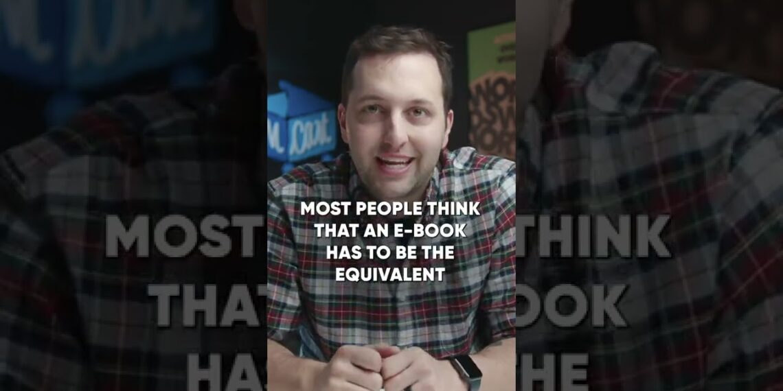 How to Write Your 1st E-Book