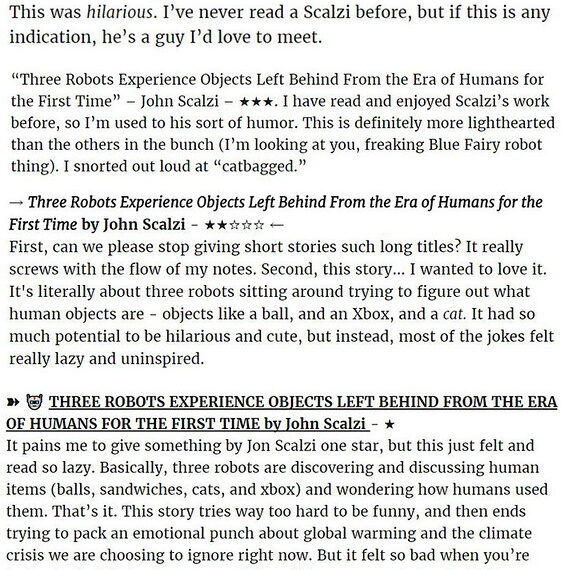 Four Views of the Same Short Story Four Views of the Same Short Story