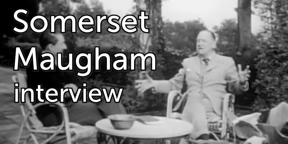 Somerset Maugham interview (1955)