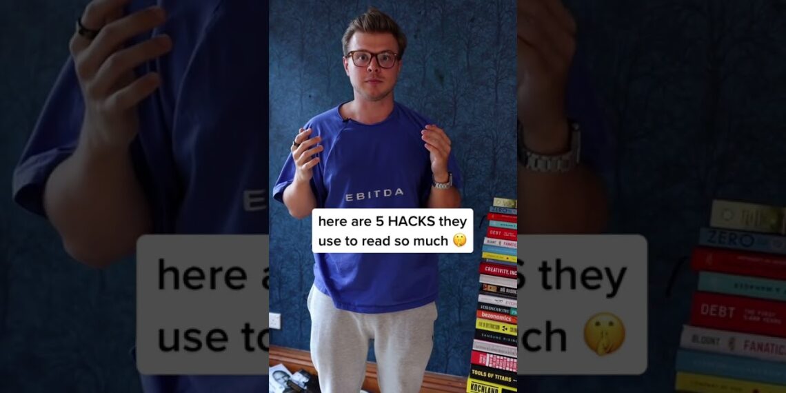 5 Simple Hacks To Read Like A CEO (60 books per year)