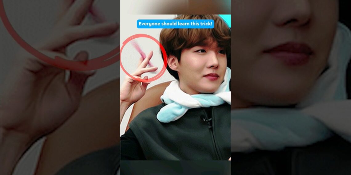 Can you do BTS J-Hope’s PEN SPINNING TRICK? ✌️ #shorts