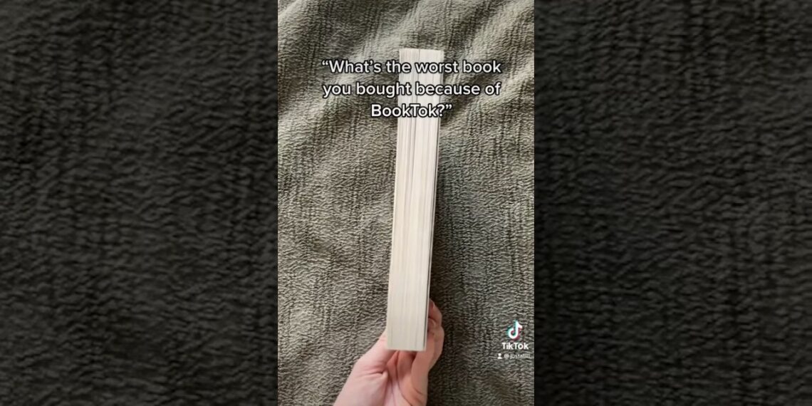The worst book I bought because of BookTok