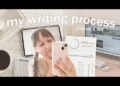 my go-to writing process and schedule: how i write my books & daily writer’s routine 🪶♡ pod ep.26