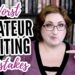 The WORST Amateur Writing Mistakes | 22 Novice Writer Issues