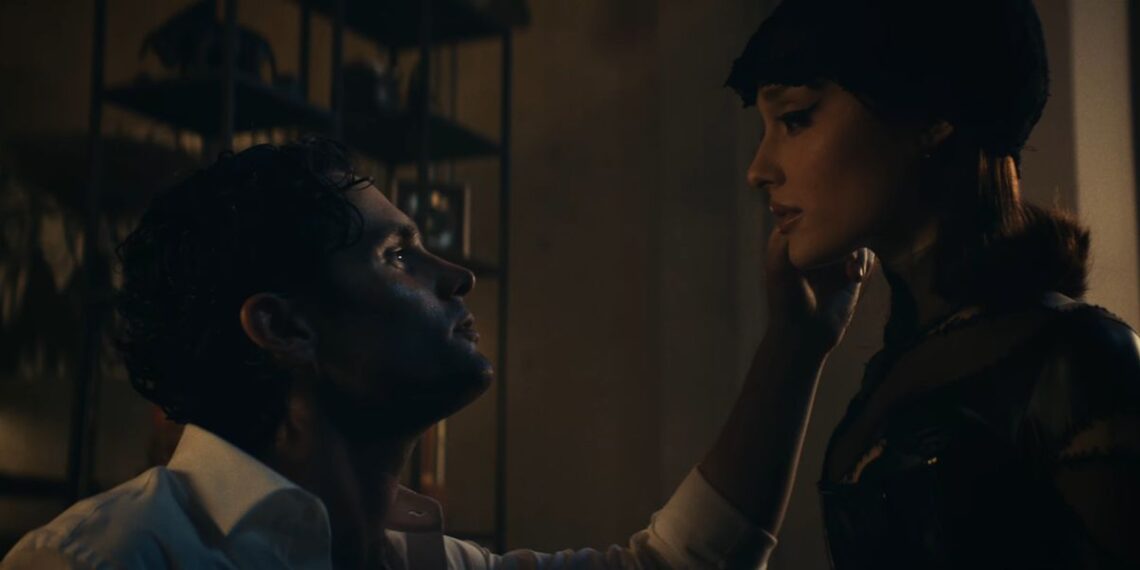 Watch Ariana Grande Stalk Penn Badgley in “The Boy Is Mine” Music Video