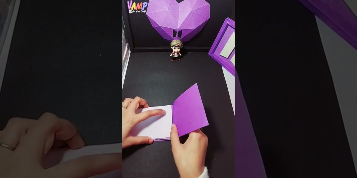 Bts Diy Craft / Diy Bts Notpad/ Notebook #youtubeshorts #diy #bts #btsmerch #notebook #mininotebook