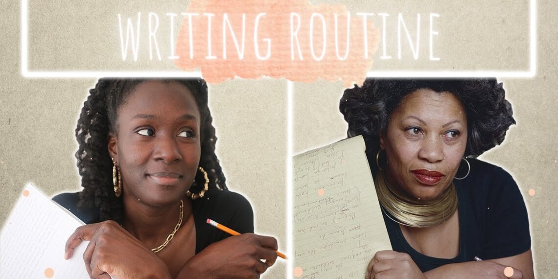 I tried Toni Morrison’s writing routine 📝 (ch.1)