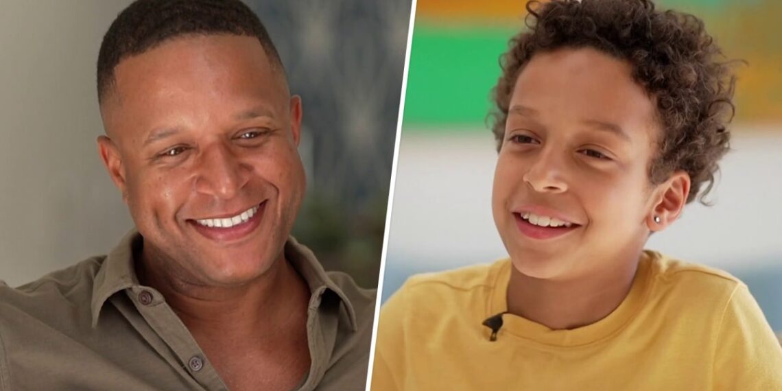 Craig Melvin’s son interviews him about new book ‘I’m Proud of You’
