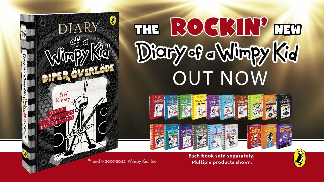 Diper Överlöde: Diary of a Wimpy Kid | Book Trailer Diper Överlöde: Diary of a Wimpy Kid | Book Trailer