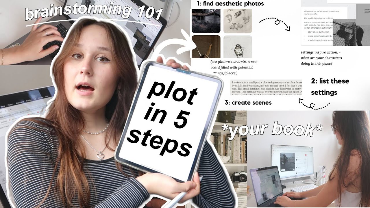 HOW TO PLOT A BOOK *EASY* 🖋 ⭐ (in 5 steps) my updated plotting technique + best brainstorm tips HOW TO PLOT A BOOK *EASY* 🖋 ⭐ (in 5 steps) my updated plotting technique + best brainstorm tips