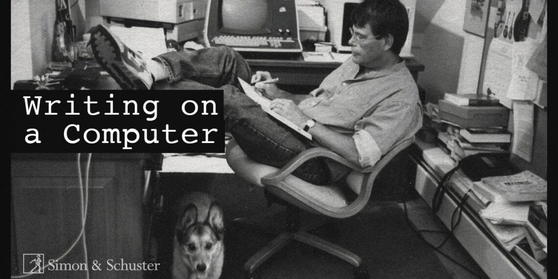 Stephen King in Conversation with John Grisham: Writing on a Computer