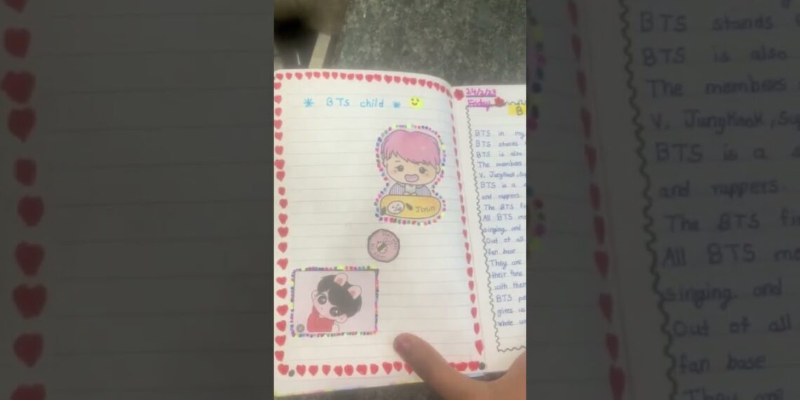 BTS Book  pls like share and subscribe my channel￼